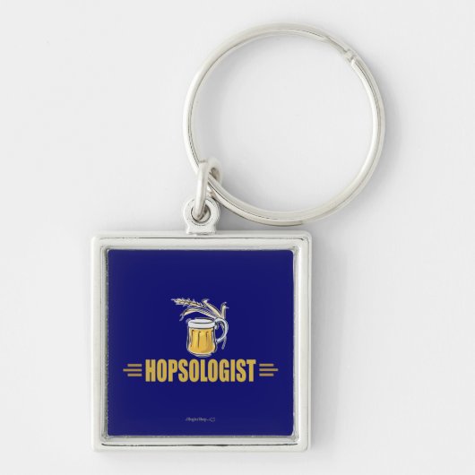 Grappig Bier Sleutelhanger (Voorkant)