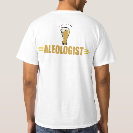 Grappig Bier T-shirt (Achterkant)