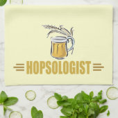 Grappig Bier Theedoek (Gevouwen)