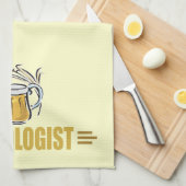 Grappig Bier Theedoek (Quarter Fold)