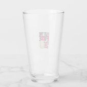 Grappig bier vuurwerk vintage shirt ontwerp_1 glas (Achterkant)