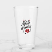 Grappig bierglas "Verschrikkelijke vrouw" Glas (Voorkant)