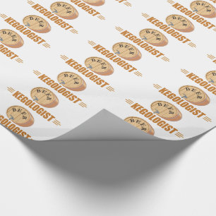 Grappig Biervat Cadeaupapier