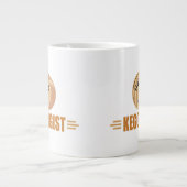 Grappig Biervat Grote Koffiekop (Voorkant)