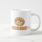 Grappig Biervat Grote Koffiekop (Rechts)