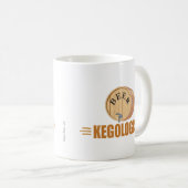 Grappig Biervat Koffiemok (Voorkant rechts)