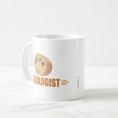 Grappig Biervat Koffiemok (Voorkant links)