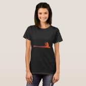 Grappig Bigfoot Boogschieten Bow Hunter Sasquatch T-shirt (Voorkant volledig)