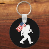 Grappig Bigfoot Canada De 51 State Trump Canada Ve Sleutelhanger (Voorkant)