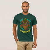 Grappig Bigfoot Cinco de Mayo Feest EL SQUATCHO T-shirt (Voorkant volledig)