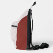 Grappig Bigfoot Fietsavontuur Retro Sling Bag (Rechts)