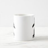 Grappig Bigfoot Rolschaatsen Koffiemok (Center)