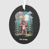 Grappig Bigfoot Verjaardagsfeest Bash Ballonnen Ornament (voorkant)