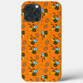 Grappig bijenpatroon Case-Mate iPhone case (Achterkant)
