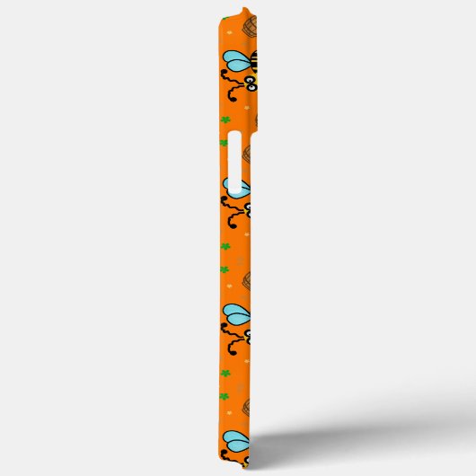 Grappig bijenpatroon Case-Mate iPhone case (Achterkant / Rechts)