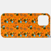 Grappig bijenpatroon Case-Mate iPhone case (Achterkant (horizontaal))