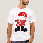 Grappig bijpassende kerst Shirten voor koppels T-shirt (Voorkant)