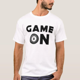 Grappig Biljart Ontwerp T-shirt