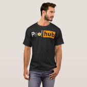 Grappig Biljart Spel - Pool Hub - Biljart Balls & T-shirt (Voorkant volledig)