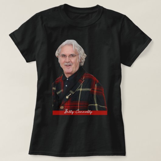 Grappig Billy Art Connolly Classic Fans T-shirt (Design voorkant)