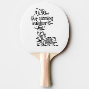 Grappig Bingo Design Tafeltennisbatje
