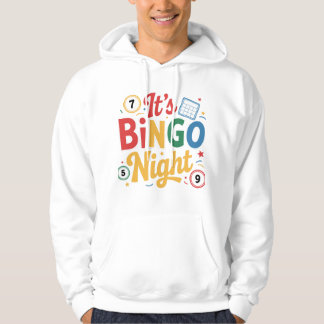 Grappig Bingo Liefhebber Design – Bingo Speler Cad Hoodie