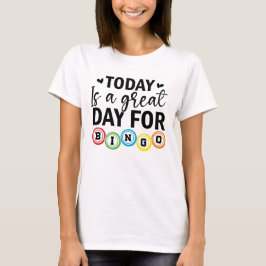 Grappig Bingo Liefhebber Design – Bingo Speler Cad T-shirt