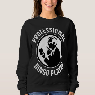 Grappig Bingo Spel Professioneel Bingo Speler Ontw Trui