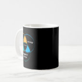Grappig bio-informatica biologie wetenschap leraar koffiemok (Voorkant links)