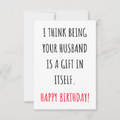 Grappig Birthday kaart voor haar, vrouw, vrouwen. (Voorkant)