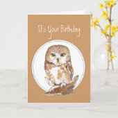 Grappig, Birthday, met leeftijd komt de wijsheid?  Kaart (Gele Bloem)