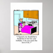 Grappig Birthday Poster! Poster (Voorkant)