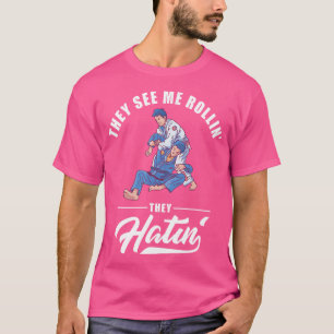 Grappig BJJ MMA Design Braziliaans Jiu Jitsu T-shirt