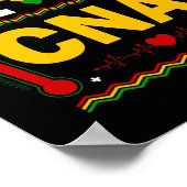 Grappig Black History Month Opgeleide Black Can Nu Poster (Hoek)