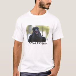 Grappig Black Raven Wildlife T-shirt