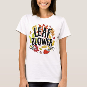 Grappig bladblazer herfst kostuum koppel vrouwen m t-shirt