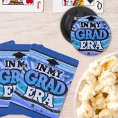 Grappig Blauw Retro Stijlvol Leuk Modern Afstudeer Button Flesopener