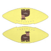 Grappig blij dat ik gras cartoon zie eten american football (Panelen)