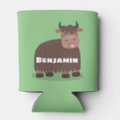 Grappig blij dat ik gras cartoon zie eten blikjeskoeler (Achterkant)