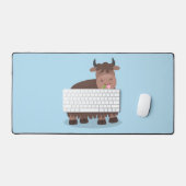 Grappig blij dat ik gras cartoon zie eten bureaumat (Keyboard & Muis)