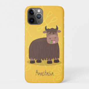 Grappig blij dat ik gras cartoon zie eten Case-Mate iPhone case