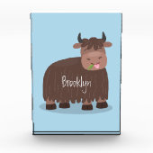 Grappig blij dat ik gras cartoon zie eten fotoblokken (Voorkant)