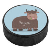 Grappig blij dat ik gras cartoon zie eten hockey puck (3/4)