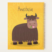 Grappig blij dat ik gras cartoon zie eten planner (Achterkant)