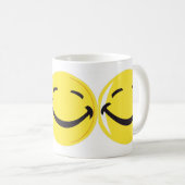 Grappig blij met de mok van koffie (Voorkant rechts)