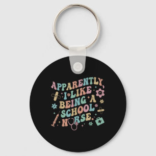 Grappig Blijkbaar Hou Ik Van Schoolverpleegster Zi Sleutelhanger