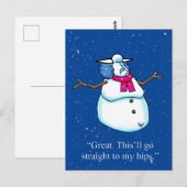 Grappig blijven in aanraking met Briefkaart (Voorkant / Achterkant)