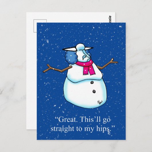 Grappig blijven in aanraking met Briefkaart (Voorkant / Achterkant)