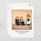 Grappig blijven in aanraking met Briefkaart (Voorkant / Achterkant)