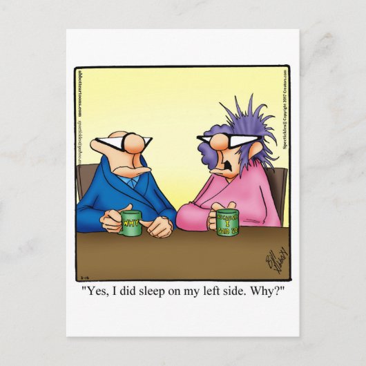 Grappig blijven in aanraking met Briefkaart (Voorkant)